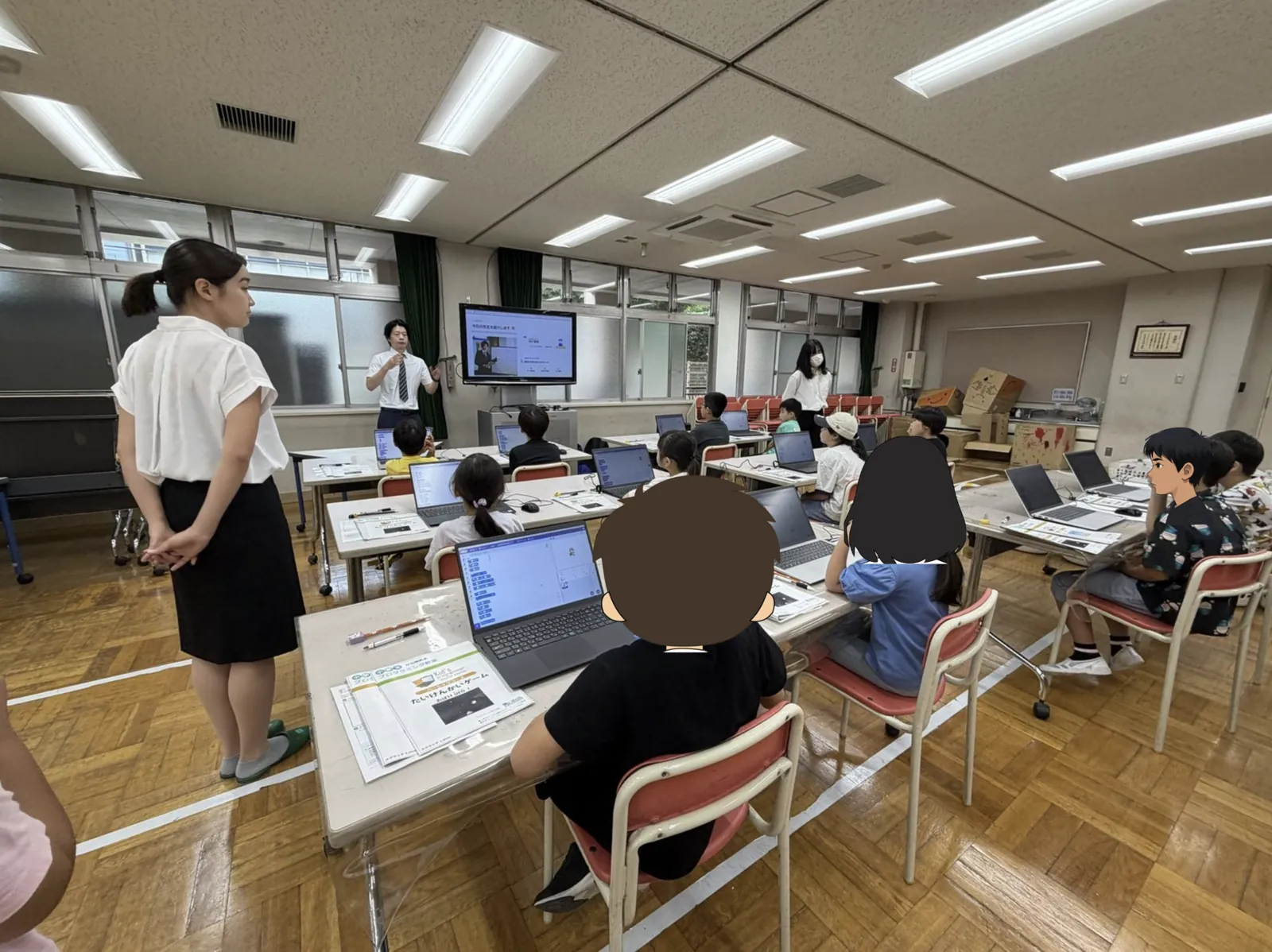 冒頭の講師・教室紹介